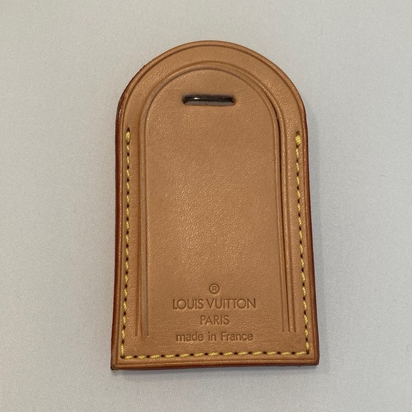 AUTHENTIC Louis Vuitton Id/Luggage Tag - Picture 1 of 9